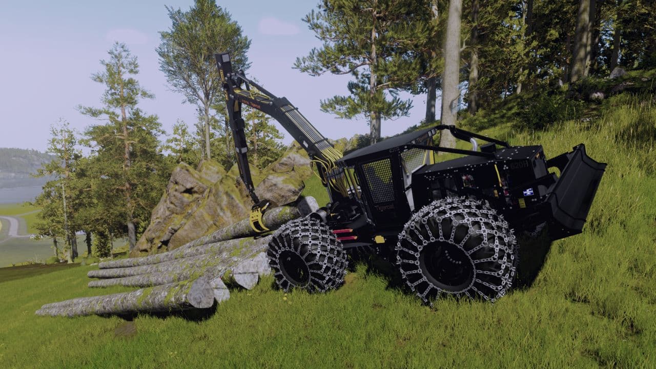 Tigercat Crane Skidder 4