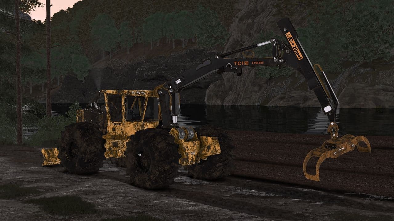 Tigercat Crane Skidder 2