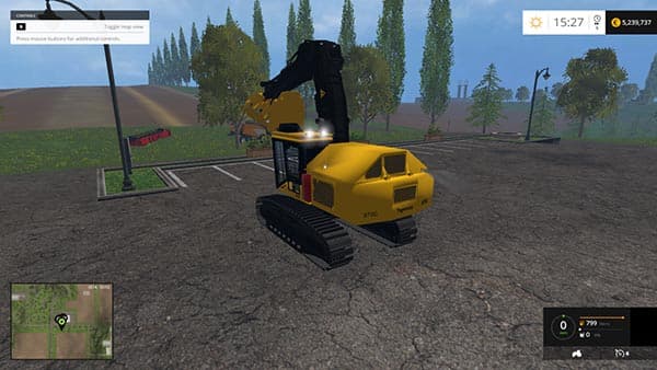 Tigercat 870C Feller Buncher 2
