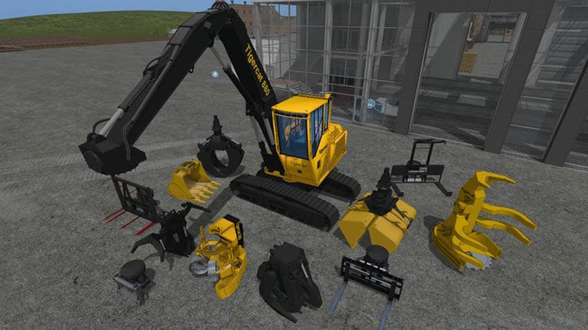 Tigercat 880 with tools [SP] 3