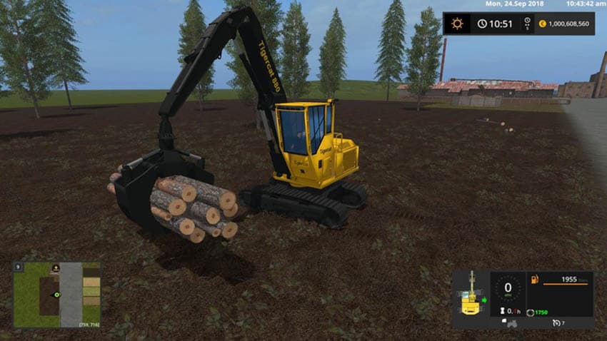Tigercat 880 with tools [SP] 2