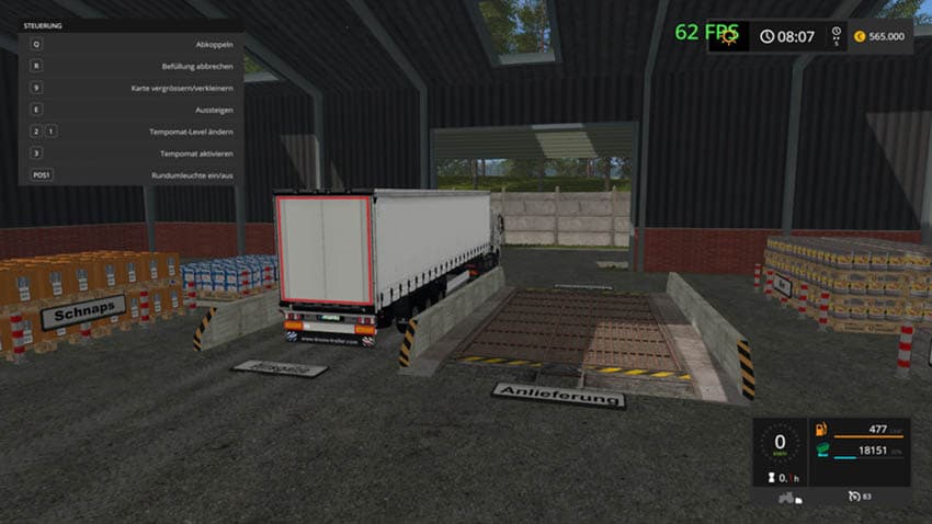 Tilt semitrailer KRONE [MP] 2