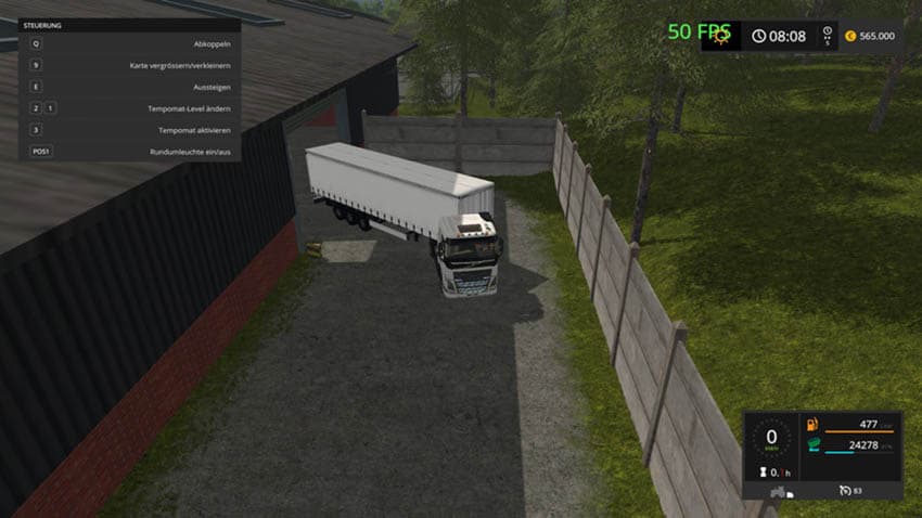 Tilt semitrailer KRONE [MP]
