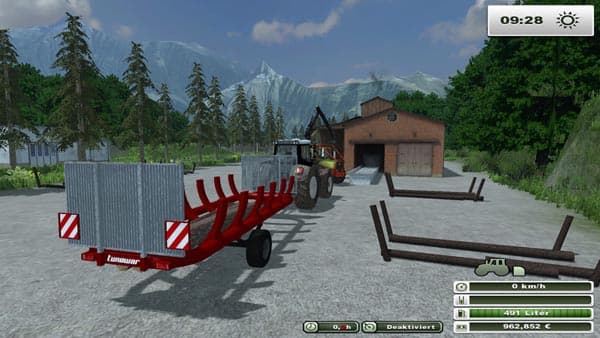 Timber trailer tipper [MP]
