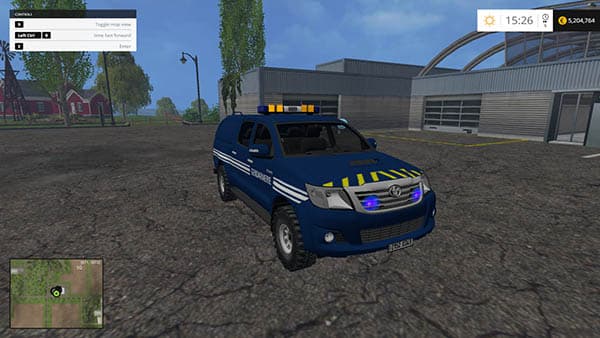 Toyota Hilux Gendarmerie 3