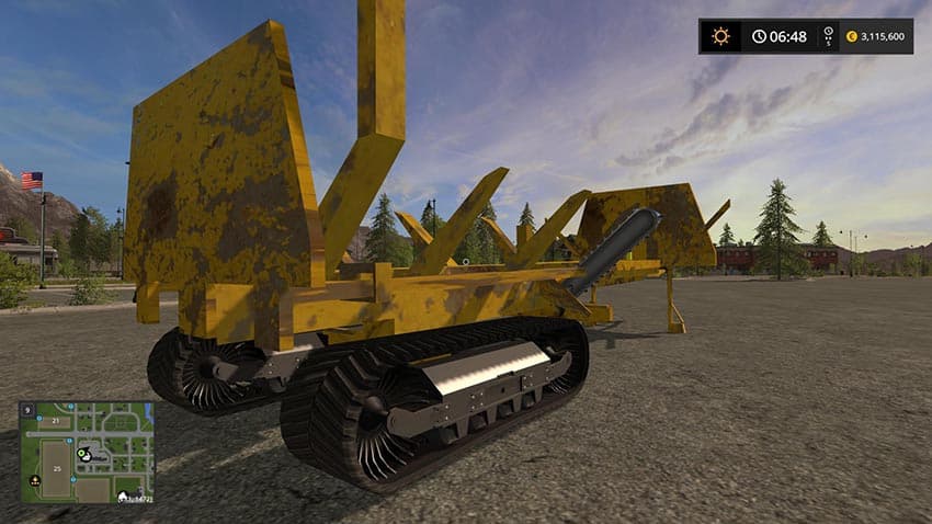 Tracked Wood Slasher
