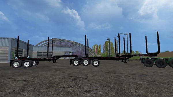 Trail Ex log trailers 3