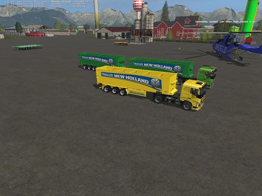 Trailer NH Yellow Bulk