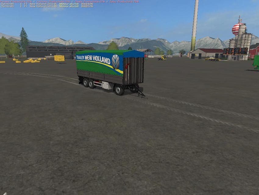 Trailer New Holland Krone UAL 2