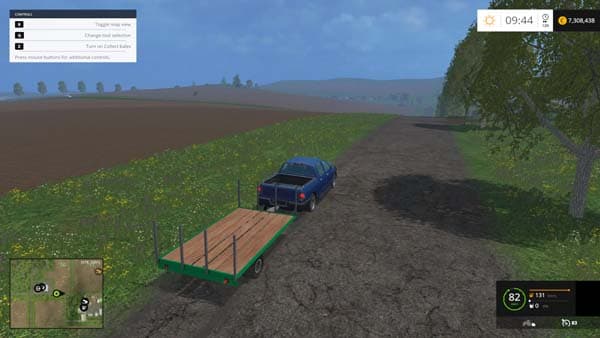 Trailers for small bales [MP]