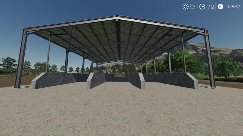 Triple silo Placeable 3