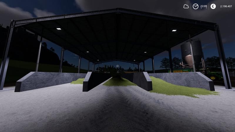Triple silo Placeable 2