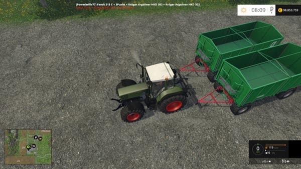 Twin Trailer Attacher [MP] 2