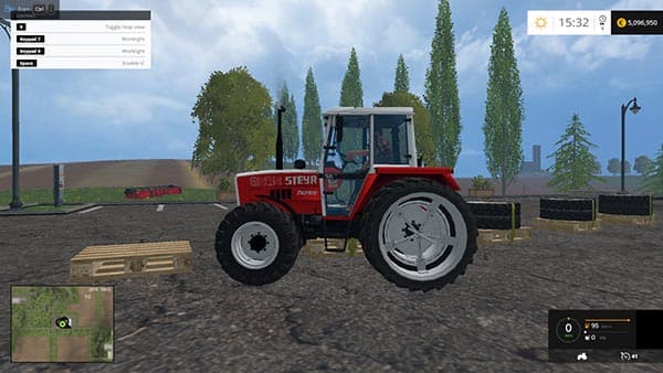 Twin tires for Steyr tractors [MP]