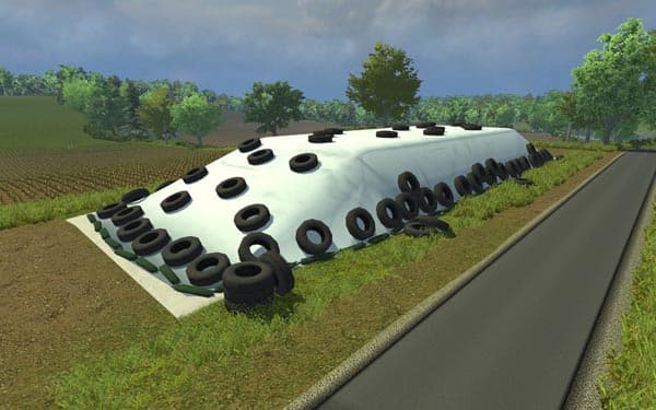Two-lane Freilandsilo [SP] 2