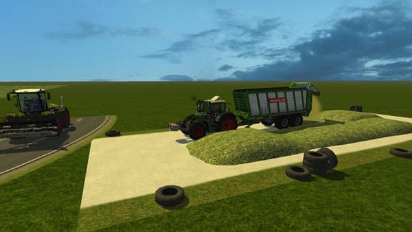 Two-lane Freilandsilo [SP]