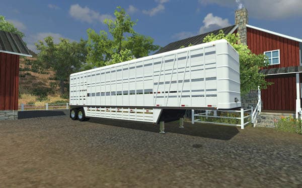 U.S. Old Cattle Trailer [MP] 3