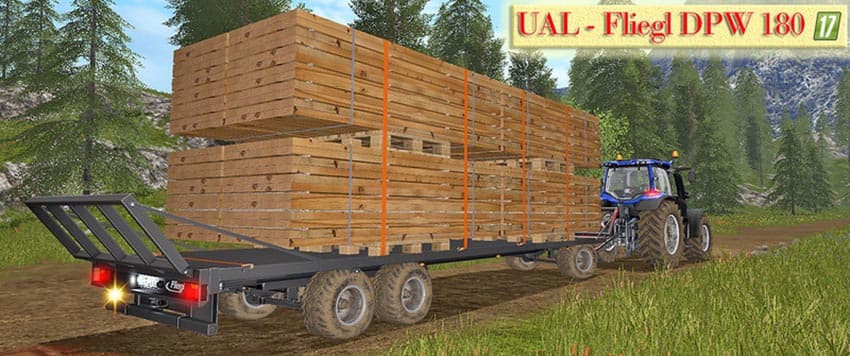 UAL Fliegl DPW 180 boards Palette [MP]