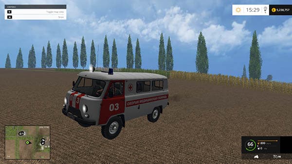 UAZ 2206 Ambulance [MP]