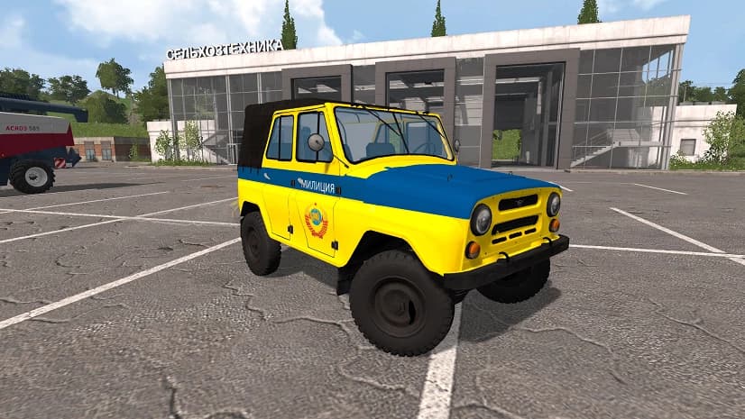 UAZ 469 POLICE OF THE USSR 2
