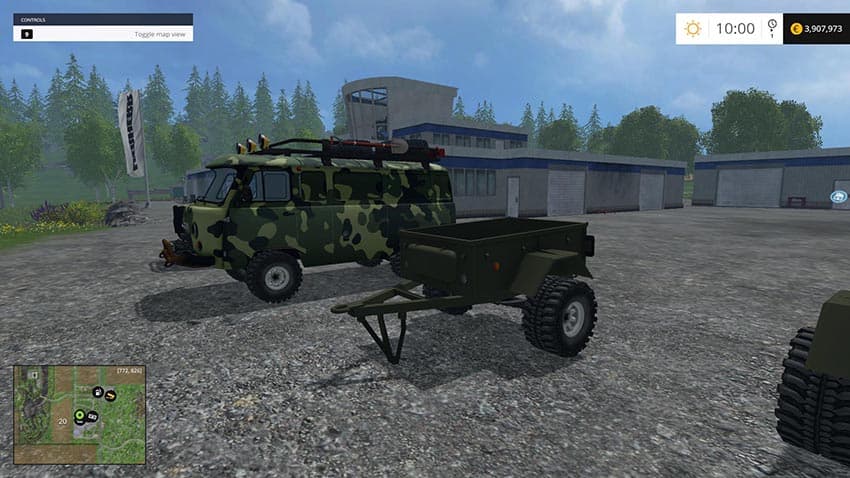UAZ and Trailers Pack 2