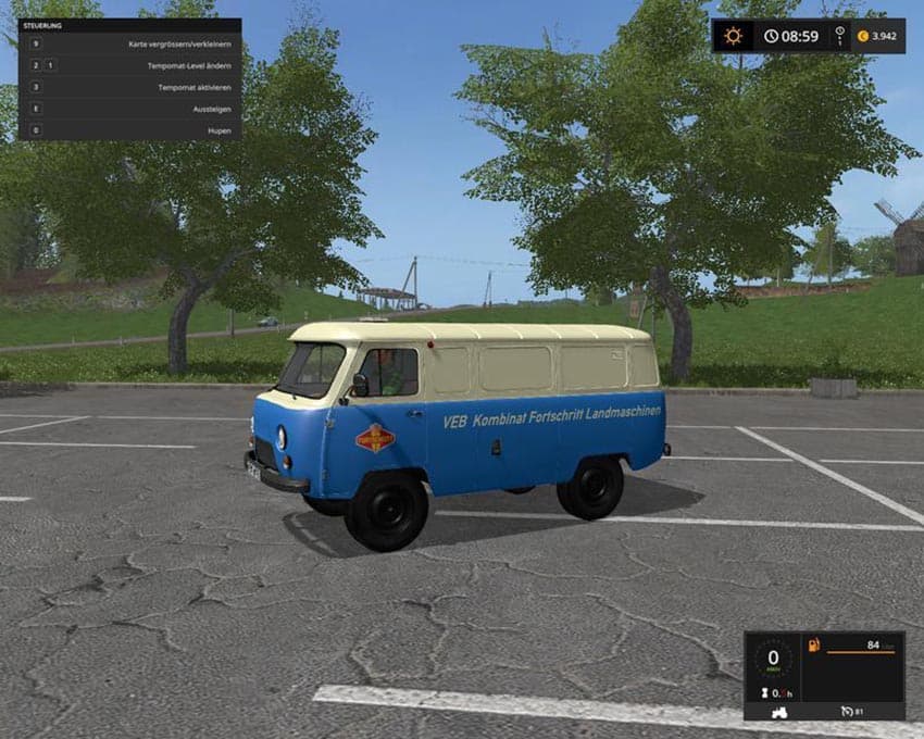 UAZ service vehicle 3