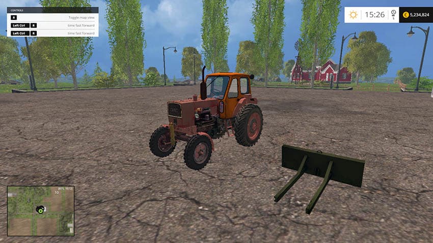 UMZ 6 with a blade 3