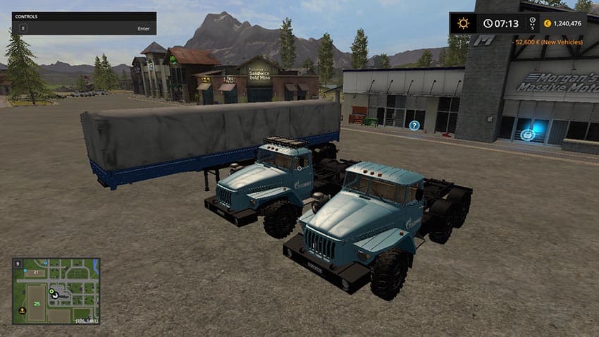 URAL 4320 + Nefaz 9334-20–16 3