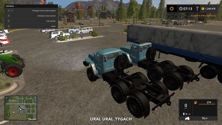 URAL 4320 + Nefaz 9334-20–16 2