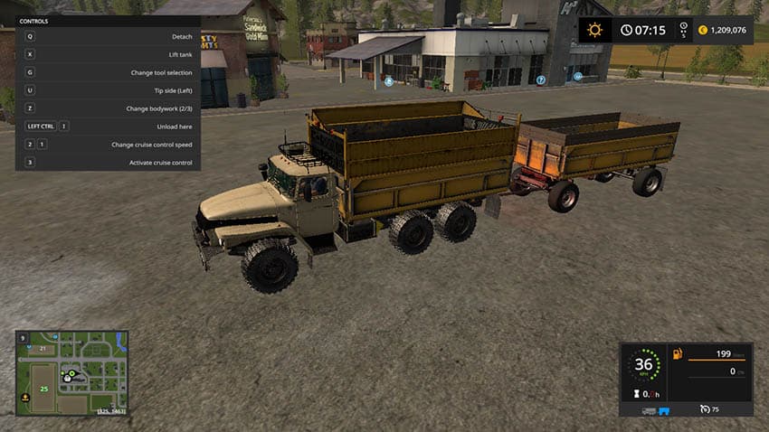 URAL 5557 + Pricep
