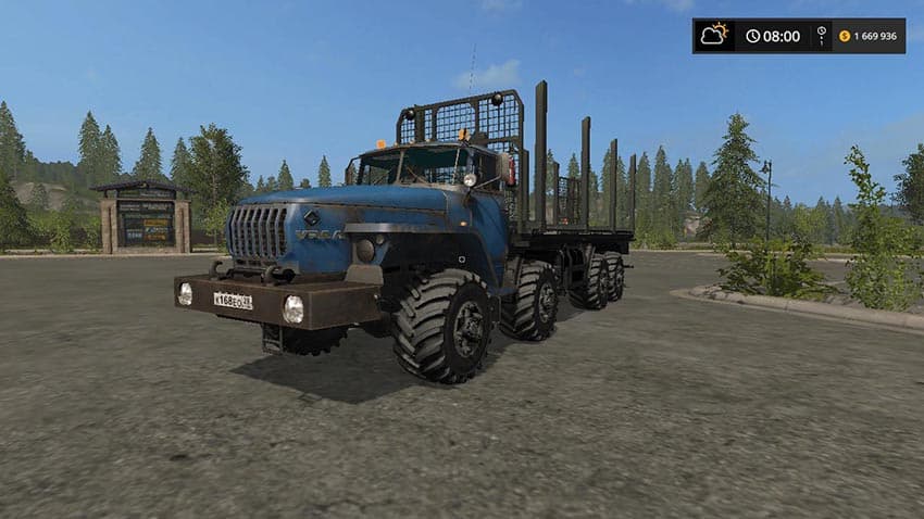 URAL 6614 8X8 FOREST 2