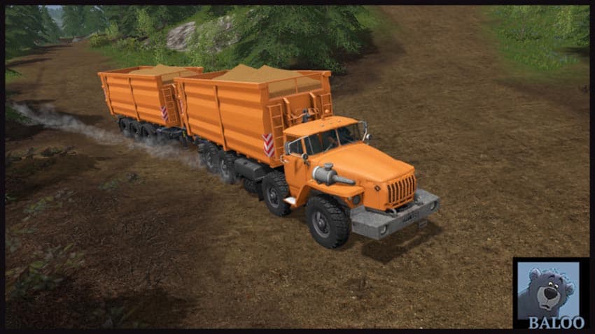 URAL 6614 HOOK LIFT [SP] 2