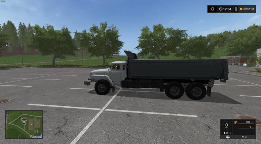 URAL 6614 HOOK LIFT [SP]