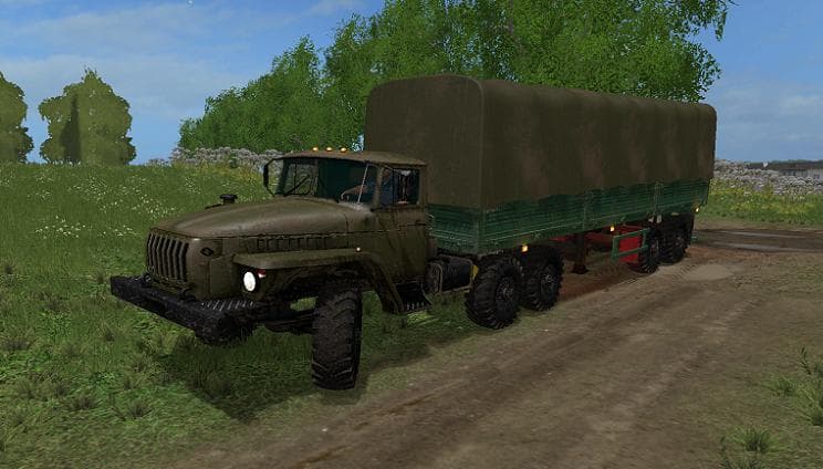 URAL tyagach + Trailer 3