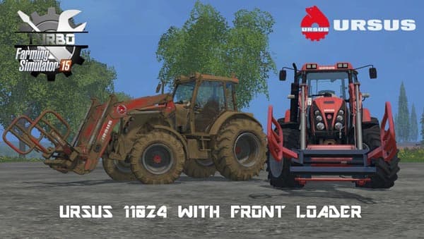 URSUS11024 with front loader [MP]