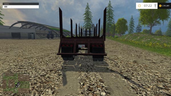 US Log Trailer 3