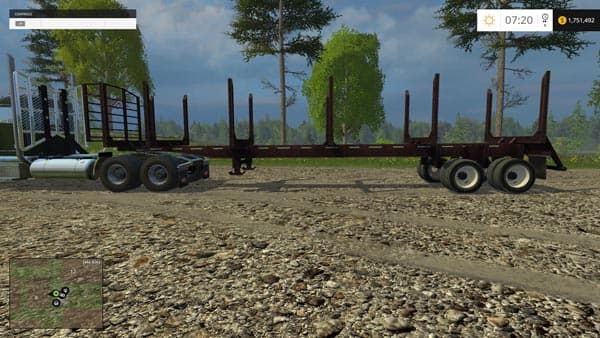 US Log Trailer 2