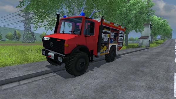 Unimog rescue vehicle [MP] 3