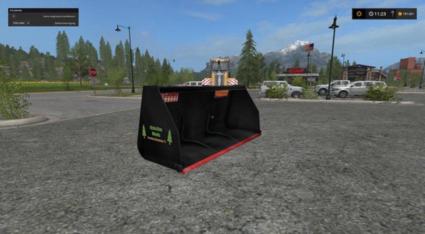 Universal Leichtgutschaufel Wheel loaders Telelader [MP]