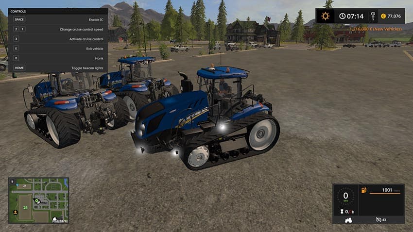 Unofficial New Holland T7 315 TT [SP]