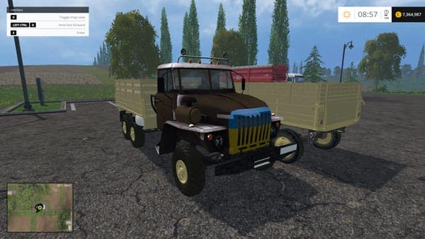 Ural 4320 and GKB 817 3