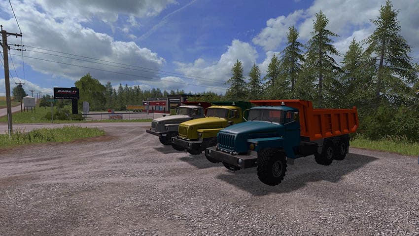 Ural 4320 samosval 2