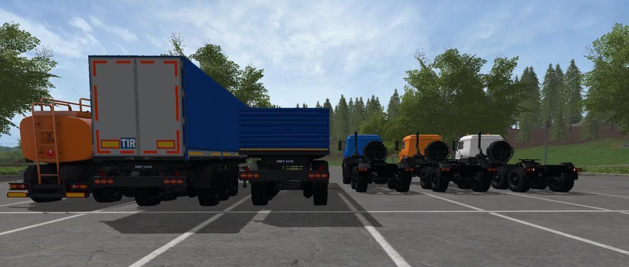 Ural-M and Semitrailer 3