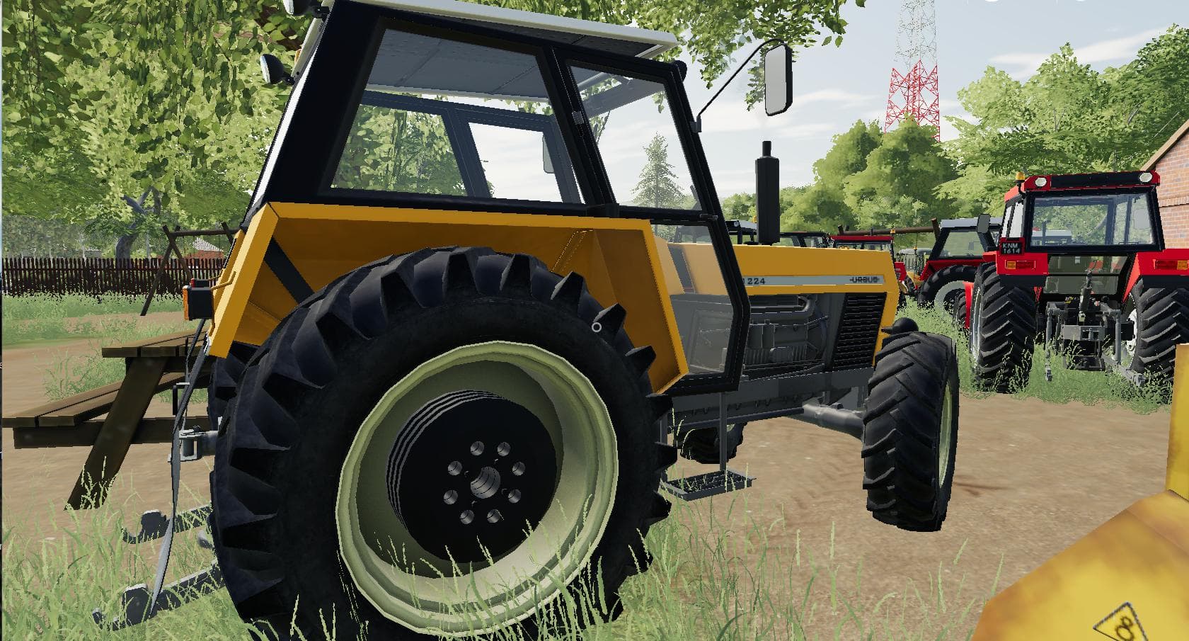 Ursus 1224 Zolty 2