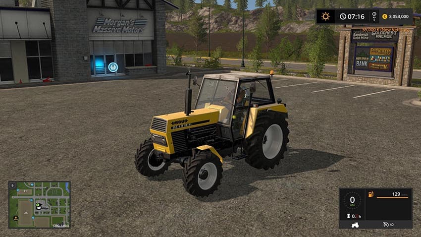Ursus 385-4 W drive 3