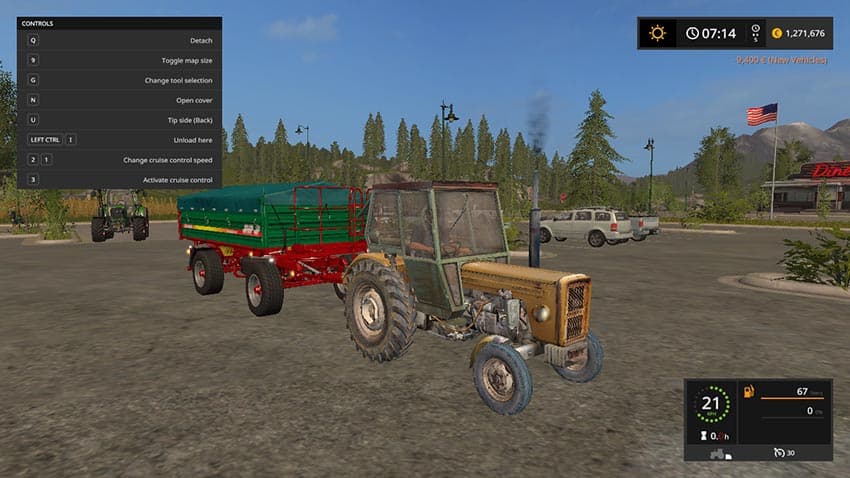 Ursus C360 3P Stary