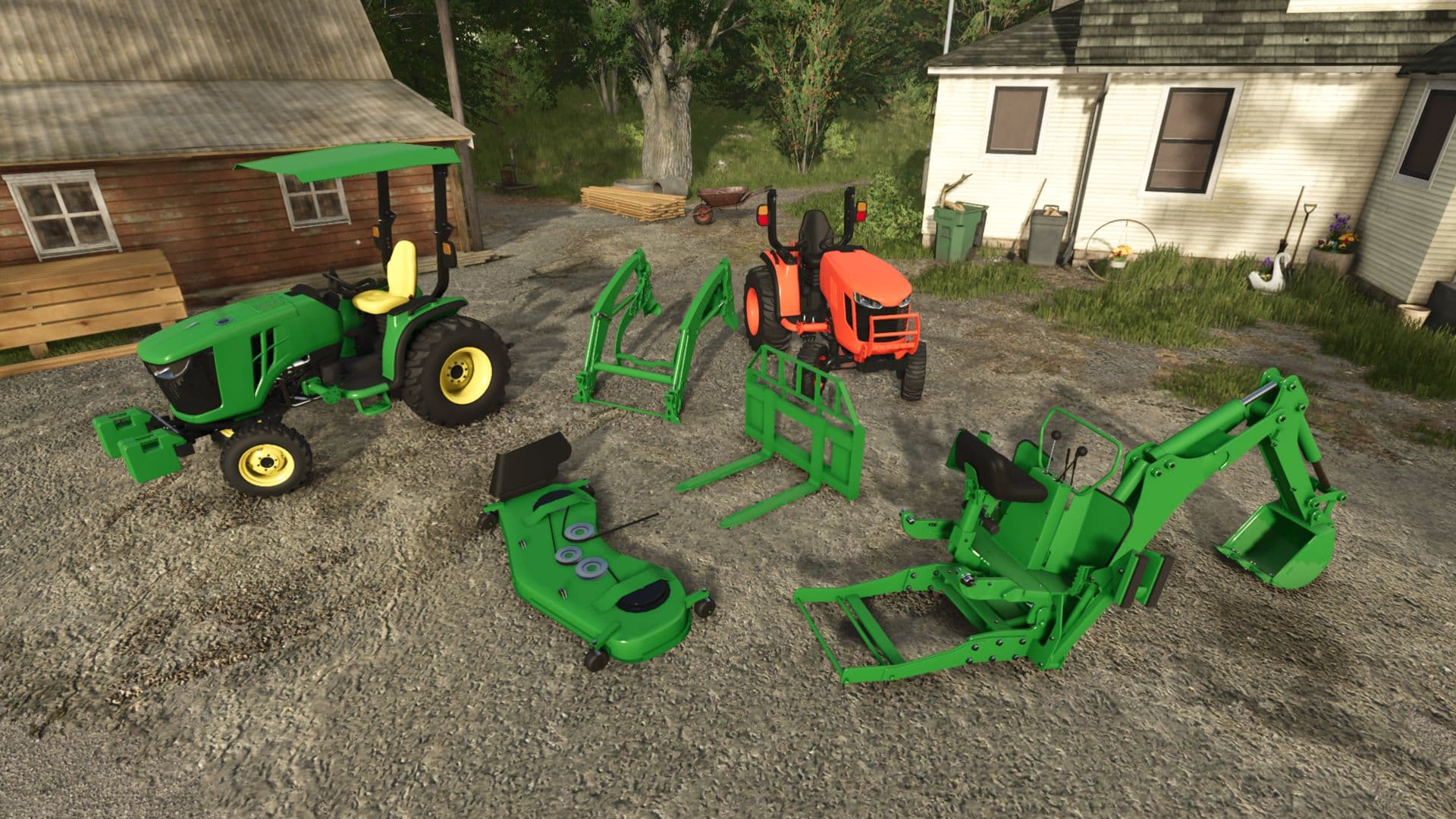 Utility Tractor Pack 4