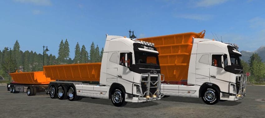 VOLVO FH 750 HKL with trailer new system [MP] 2