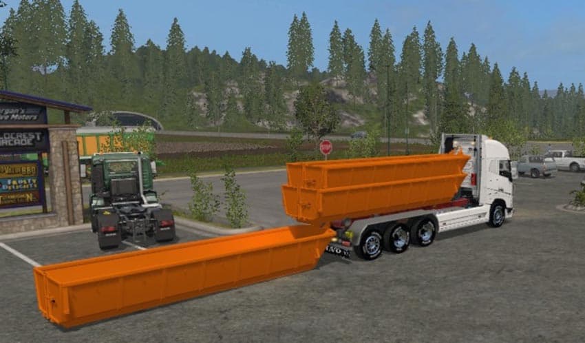 VOLVO FH 750 HKL with trailer new system [MP]