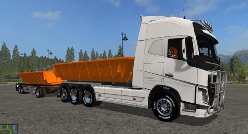 VOLVO FH 750 HKL with trailer new system [MP] 3